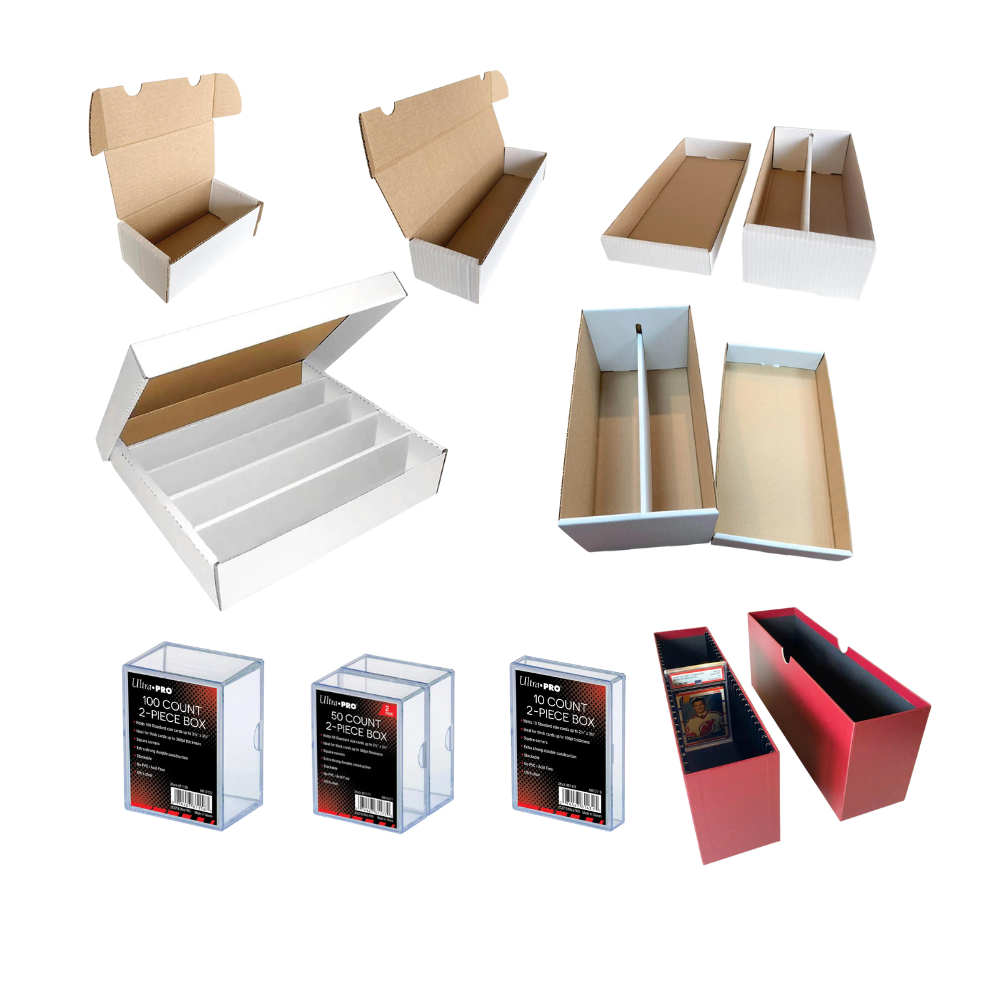 Boîtes de rangement pour cartes