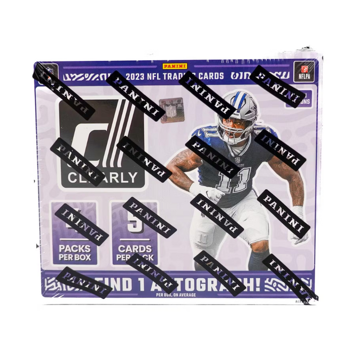 2023 Panini Donruss Clearly Football Hobby Box