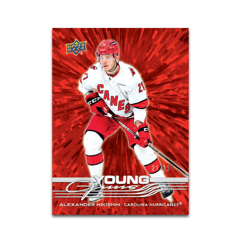 2025-26 Upper Deck Series 2 Hobby Box - Alexander Nikishin YG Outburst Red