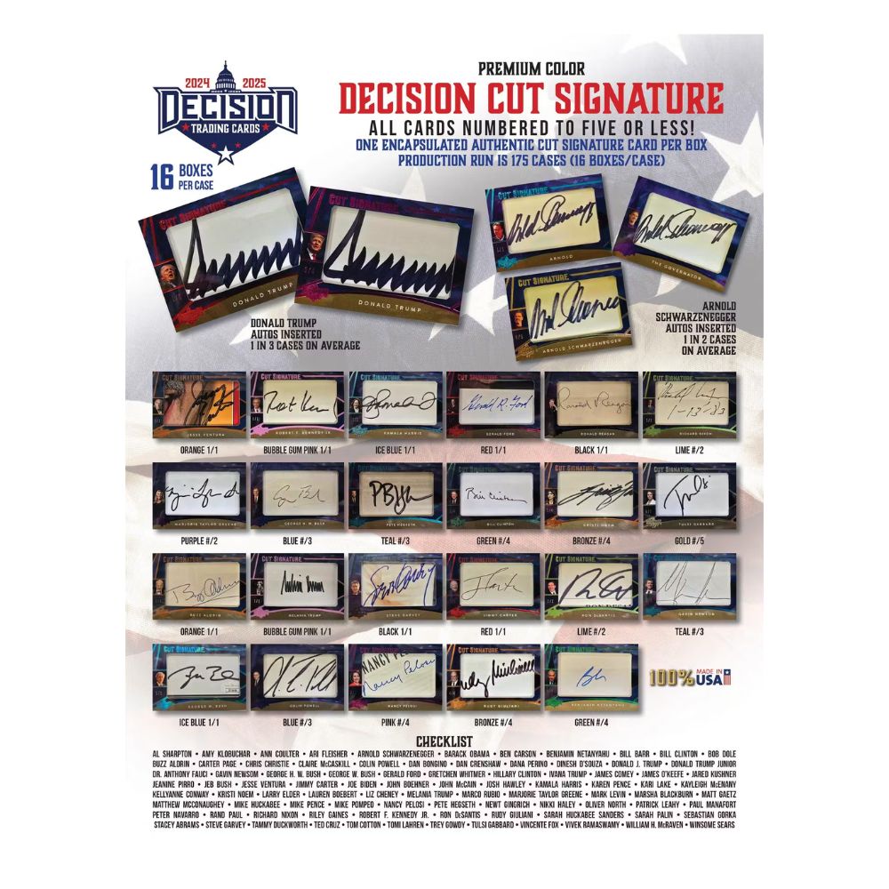 2025 Decision Cut Signature Hobby Box