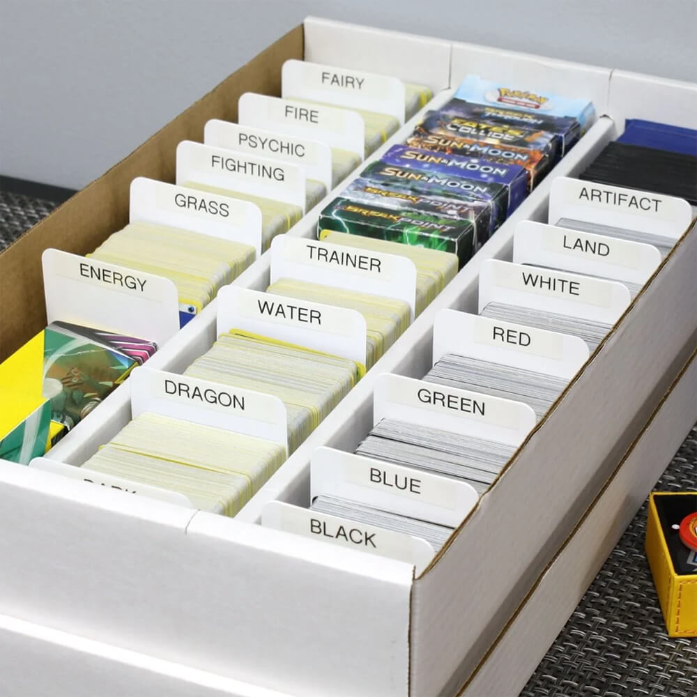 Séparateurs pour cartes à collectionner