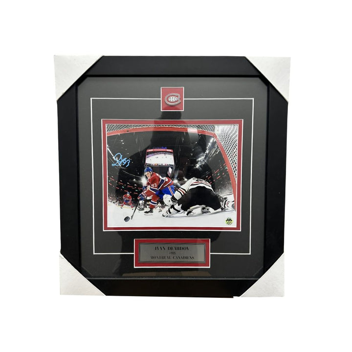 Autographed Hockey Photo Frame - Ivan Demidov (16 x 17)