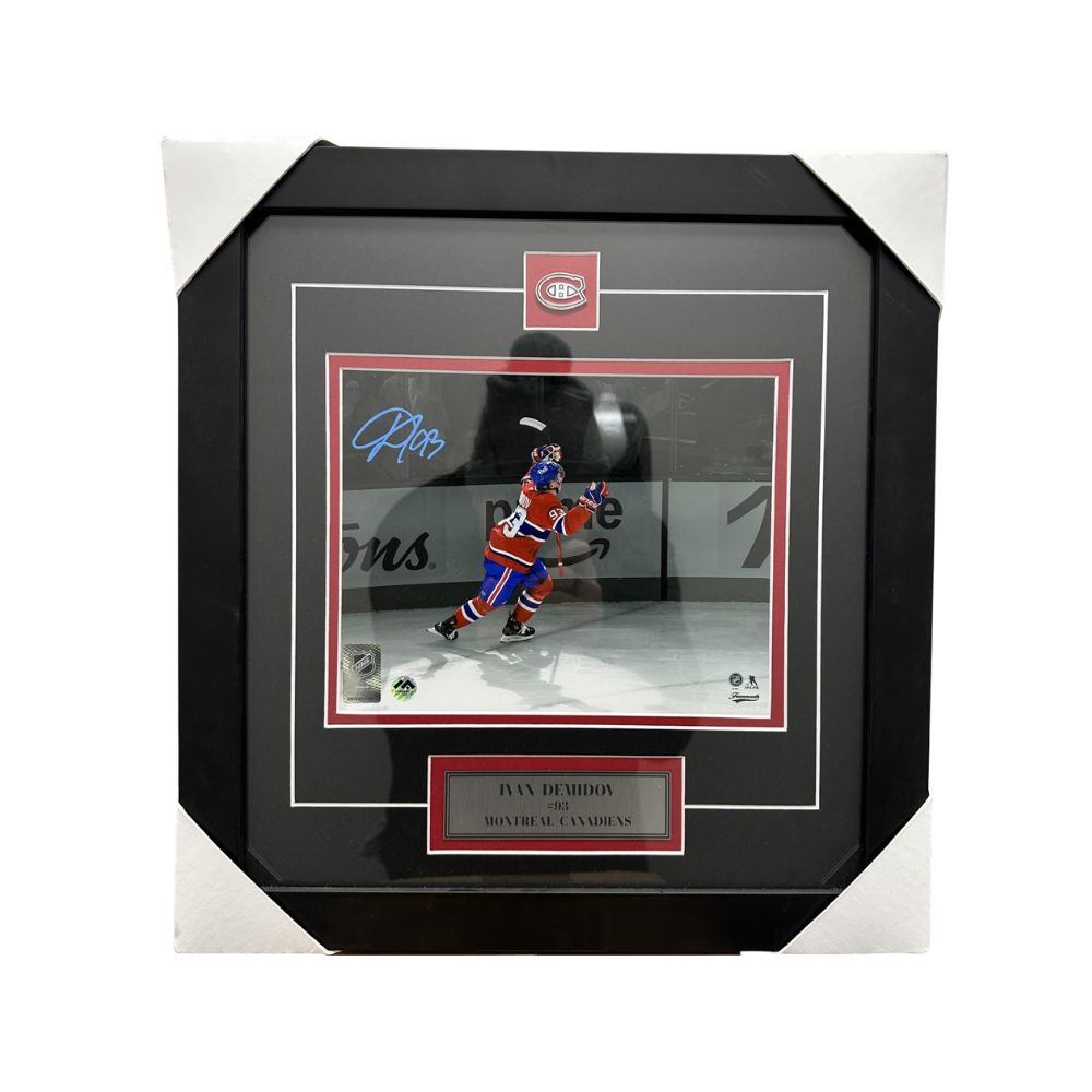 Autographed Hockey Photo Frame - Ivan Demidov (16 x 17)