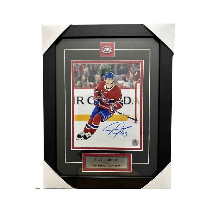 Autographed Hockey Photo Frame - Ivan Demidov (14 x 18)