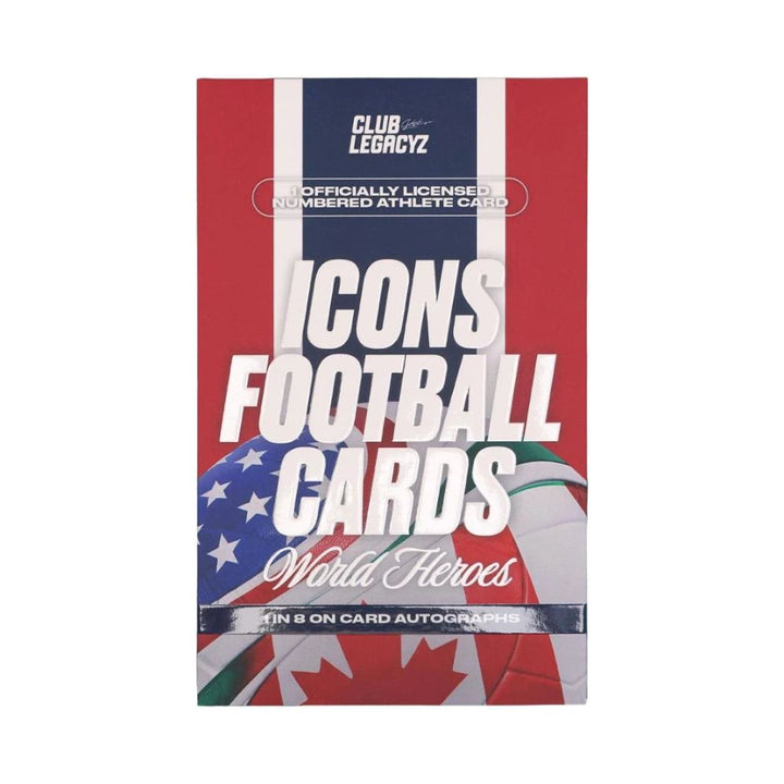 2026 Club Legacyz Icons World Heroes 4th Edition Soccer Box
