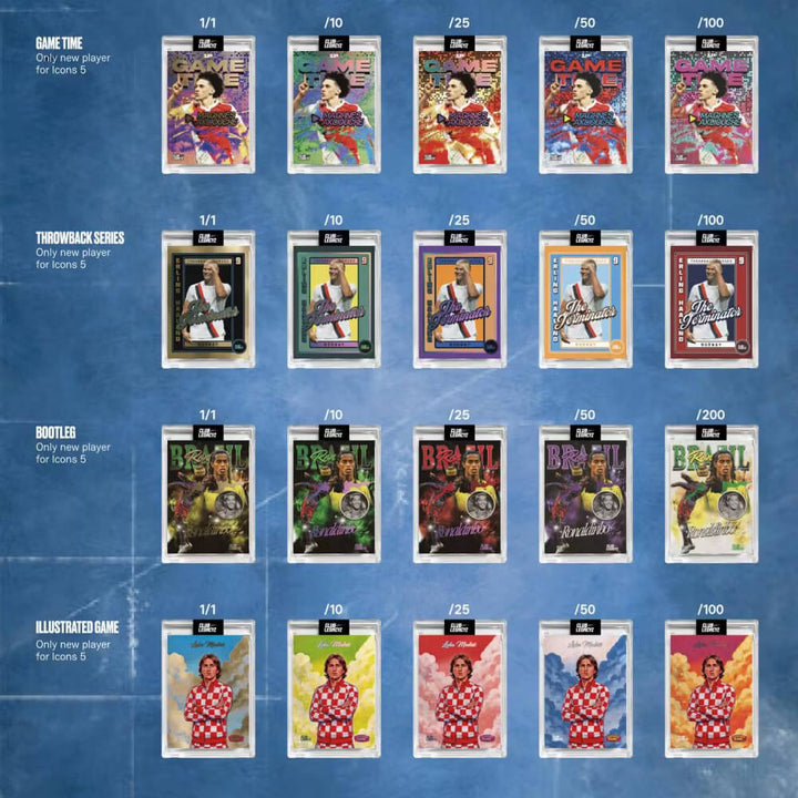 2026 Club Legacyz Icons World Heroes 5th Edition Soccer Box