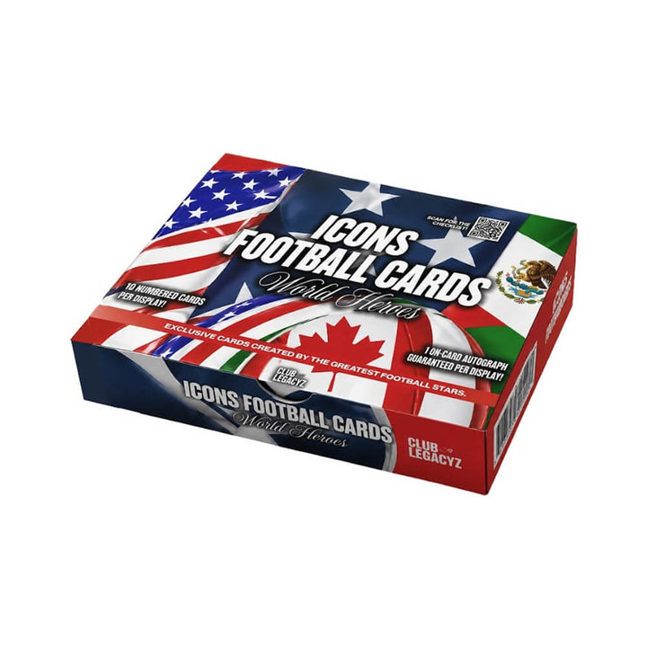 2026 Club Legacyz Icons World Heroes 4th Edition Soccer Box