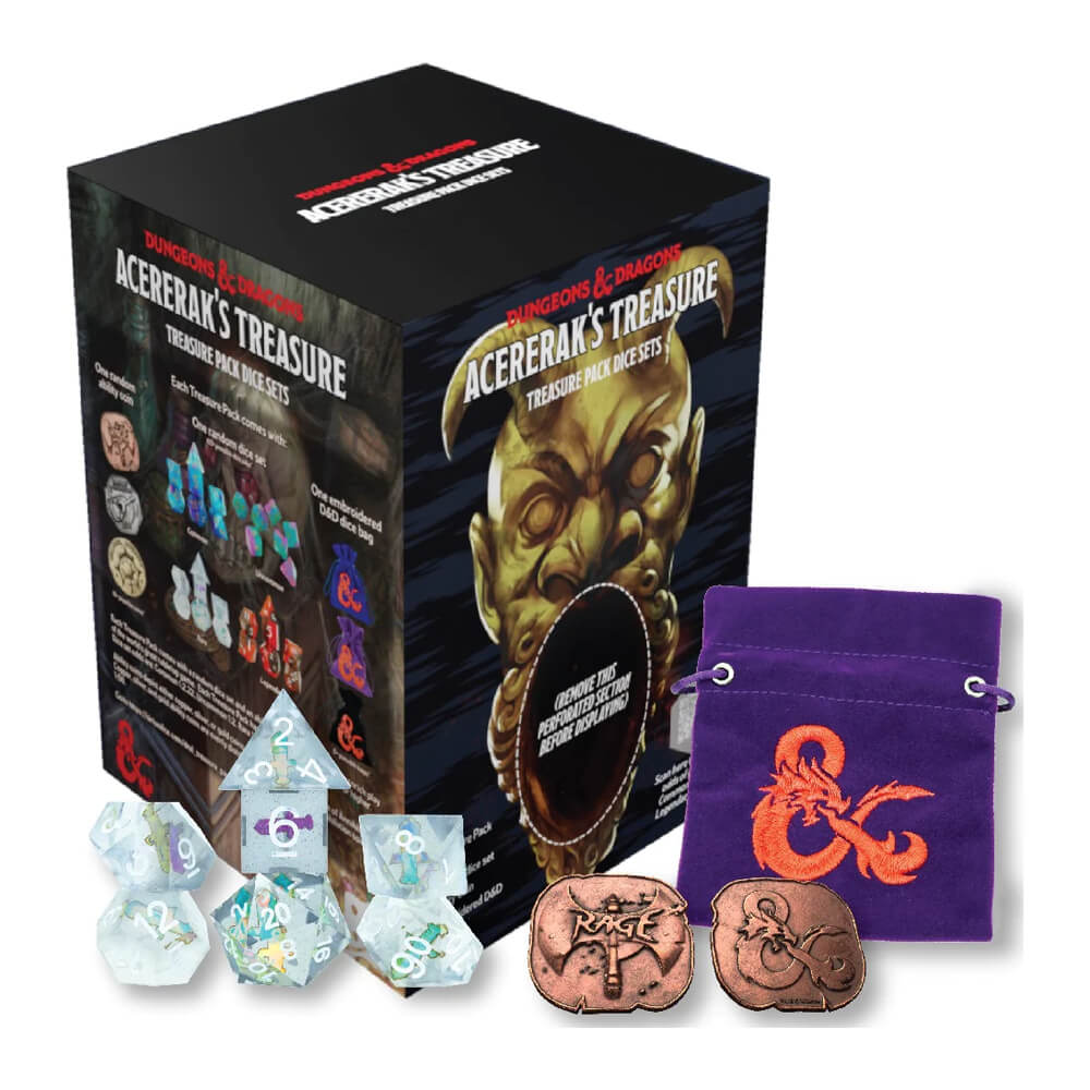 Jeu de dés Dungeons & Dragons Acererak's Treasure