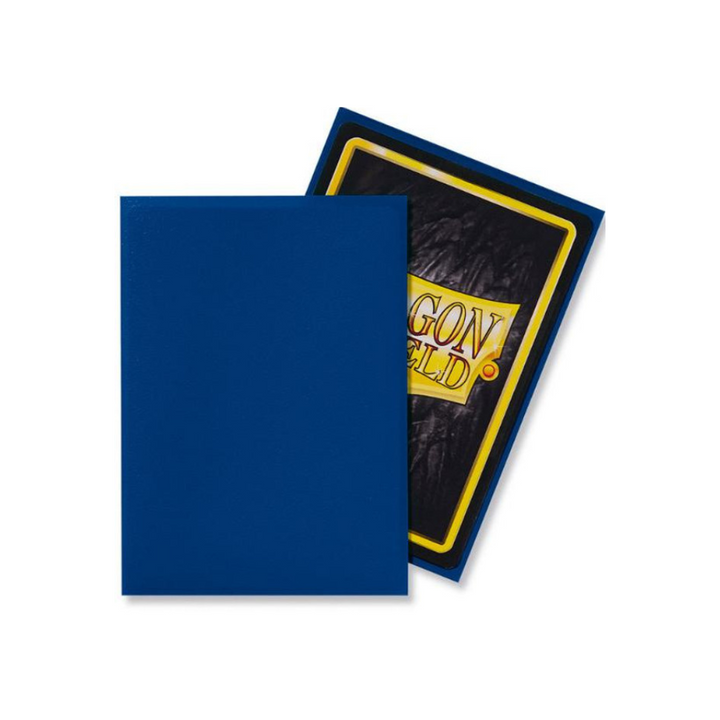 Dragon Shield - Standard Size Sleeves - Blue Matte - 100ct