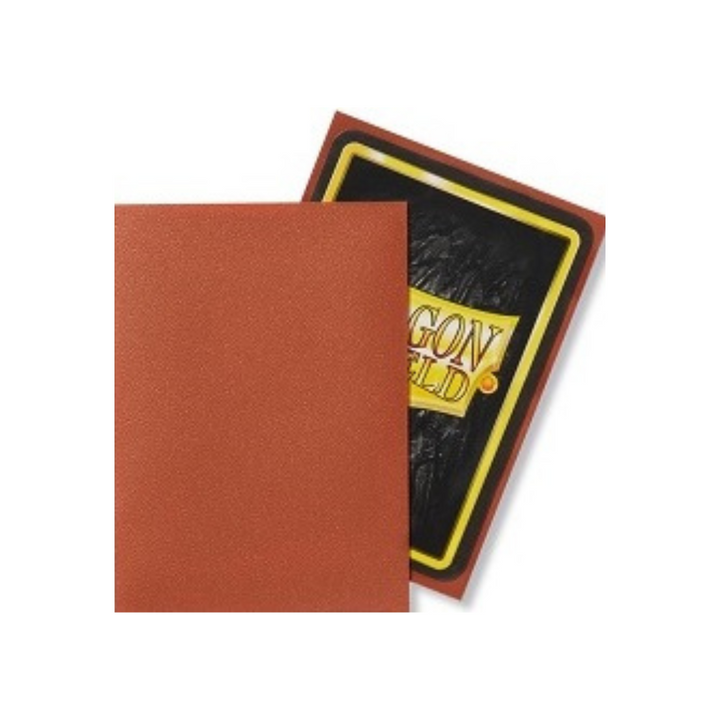 Dragon Shield - Standard Size Sleeves - Copper Matte - 100ct