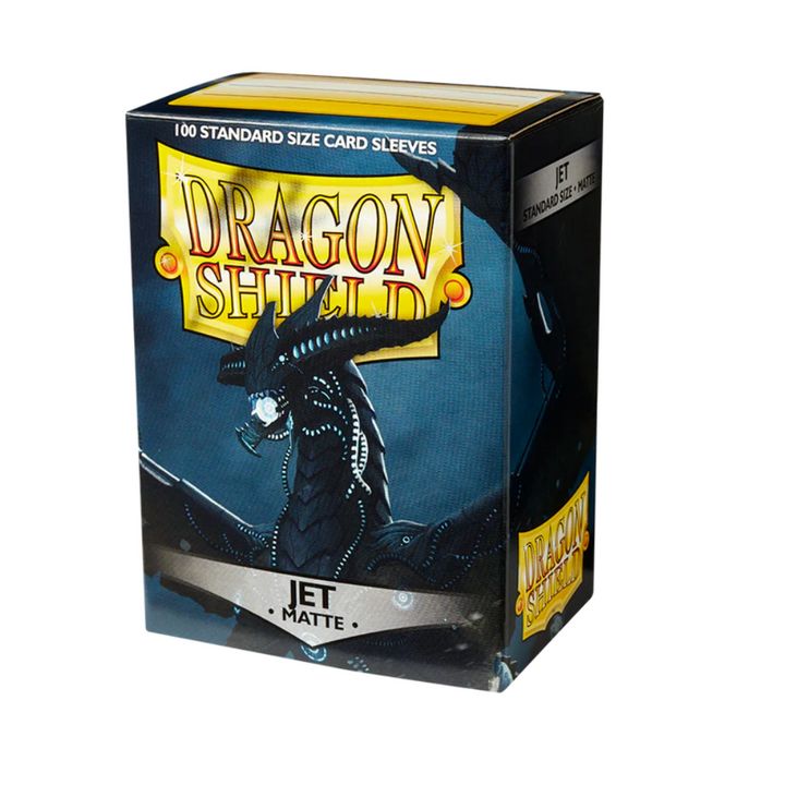 Dragon Shield - Standard Size Sleeves - Jet Matte - 100ct