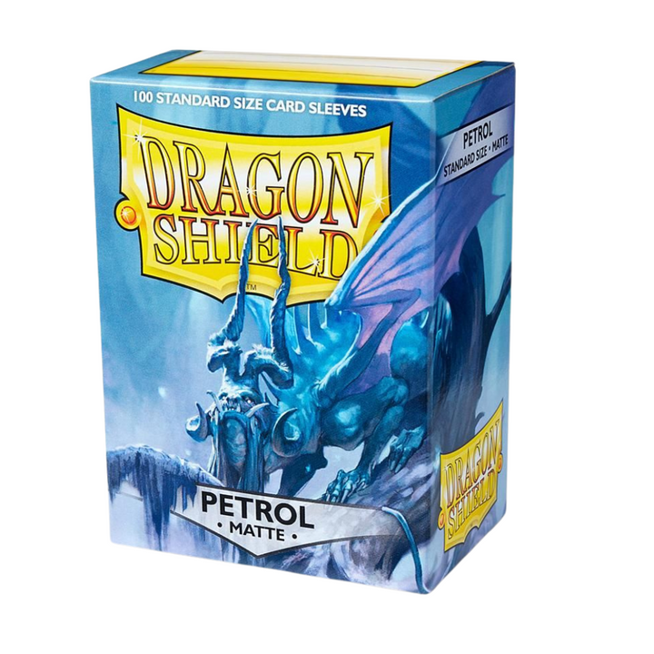Dragon Shield - Standard Size Sleeves - Petrol Matte - 100ct