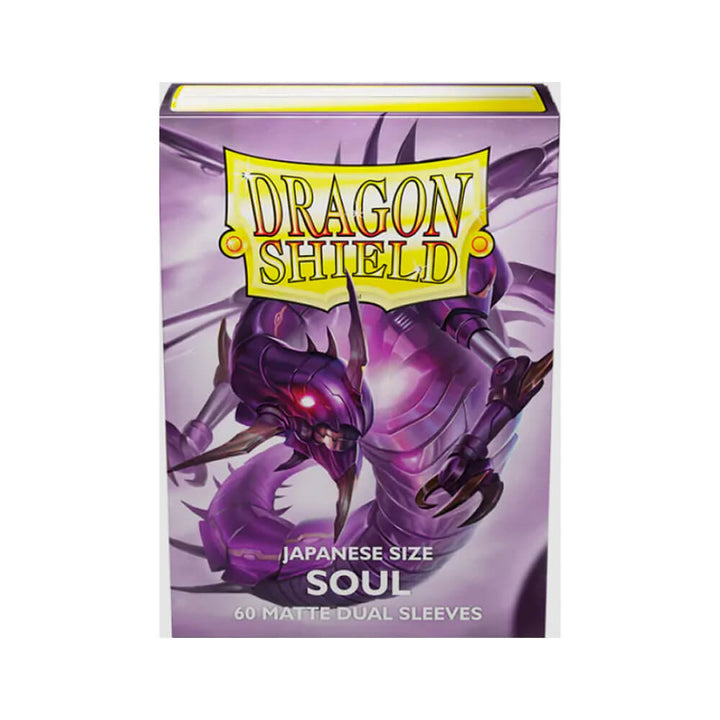 Dragon Shield - Dual Japanese Size Sleeves - Matte Soul - 60ct