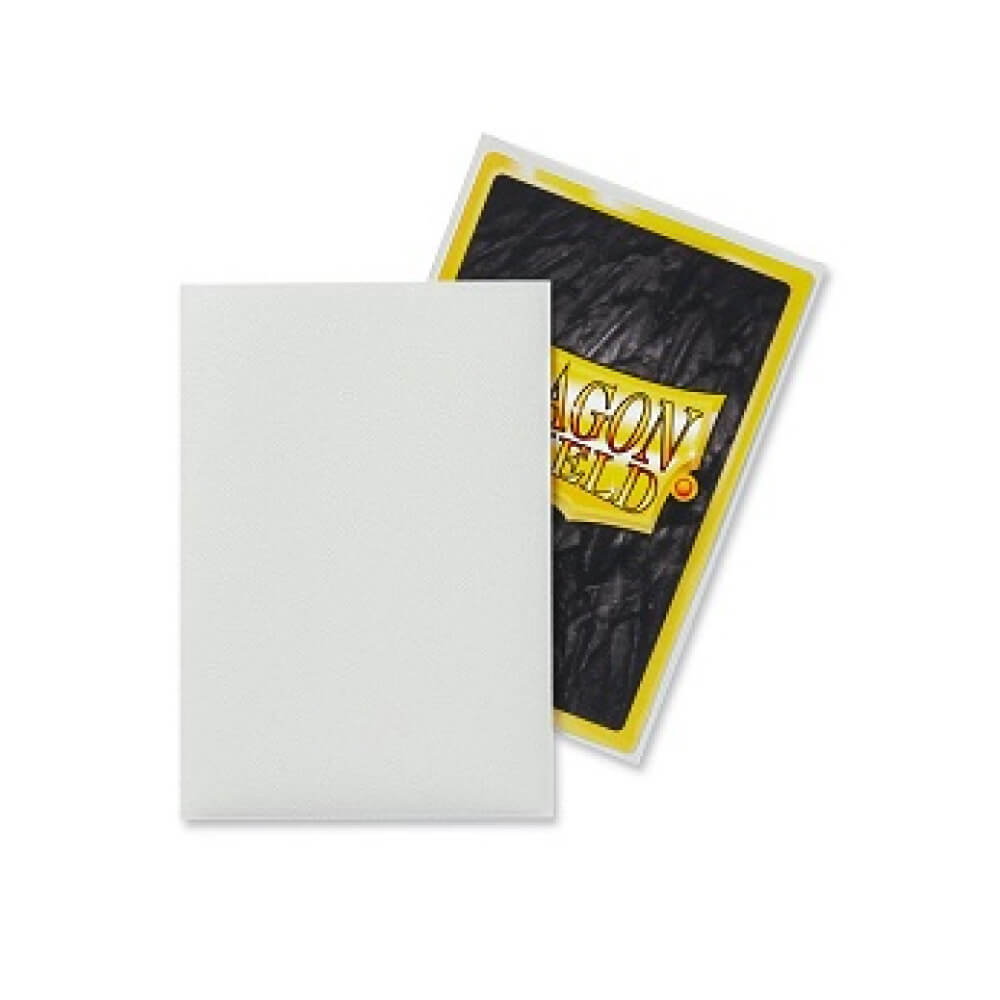 Dragon Shield - Japanese Size Sleeves - Matte White - 60ct