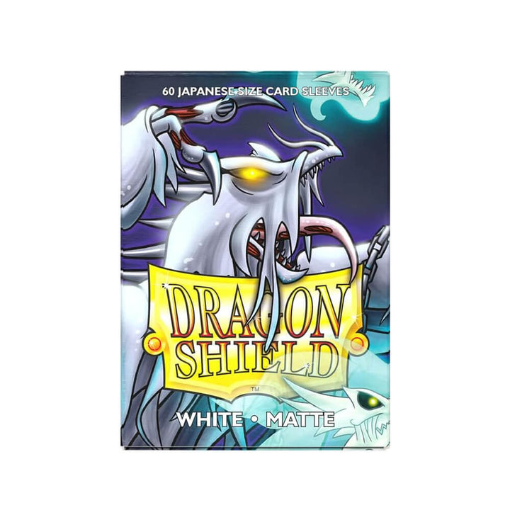 Dragon Shield - Japanese Size Sleeves - Matte White - 60ct
