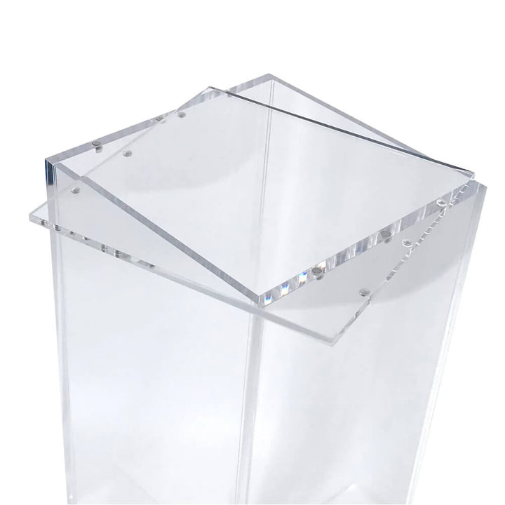 Protecteur Acrylique Transparent Avec Couvercle Magnétique - Evoretro - Pour Caisse de 6 Booster Box