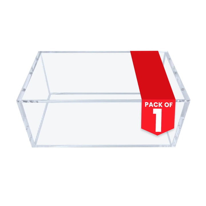 Protecteur Acrylique Transparent Avec Couvercle Magnétique - Evoretro - Pour Build & Battle Stadium