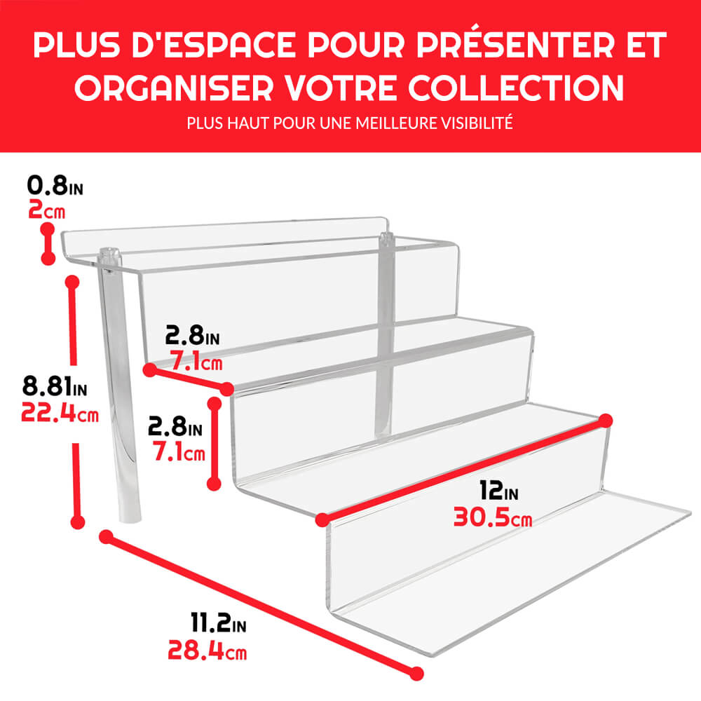 Shelf riser EVORETRO (pack of 2)