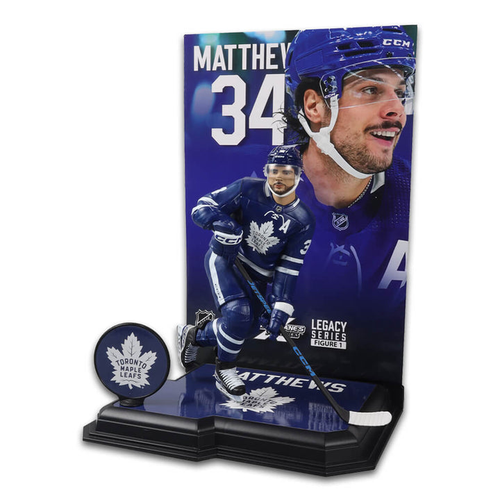 Figurine de 7 po de la LNH - Auston Matthews (Toronto Maple Leafs)
