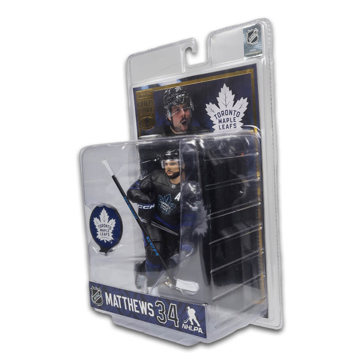 Auston Matthews (Toronto Maple Leafs) 7" NHL Gold Label Figure