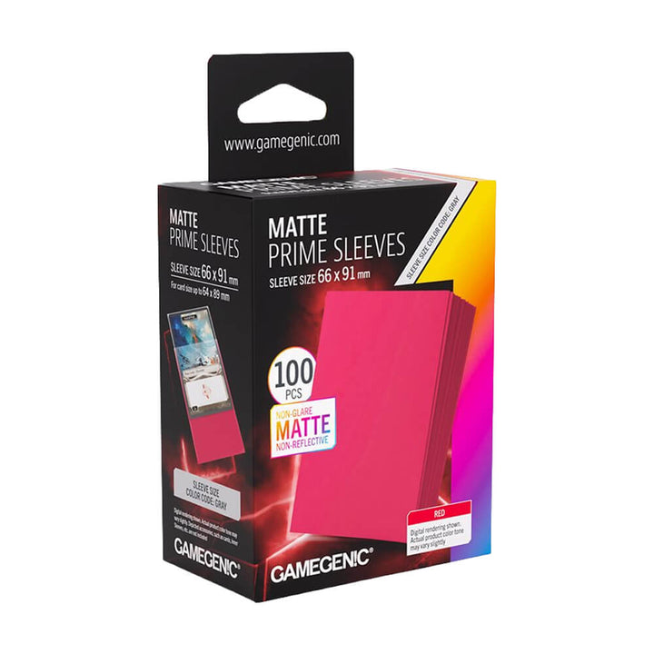 GameGenic - Matte Prime Sleeves - 100ct