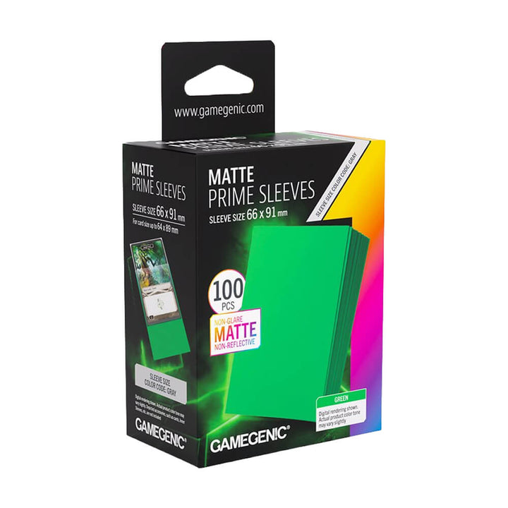 GameGenic - Matte Prime Sleeves - 100ct