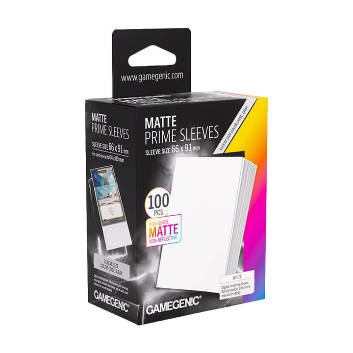GameGenic - Matte Prime Sleeves - 100ct