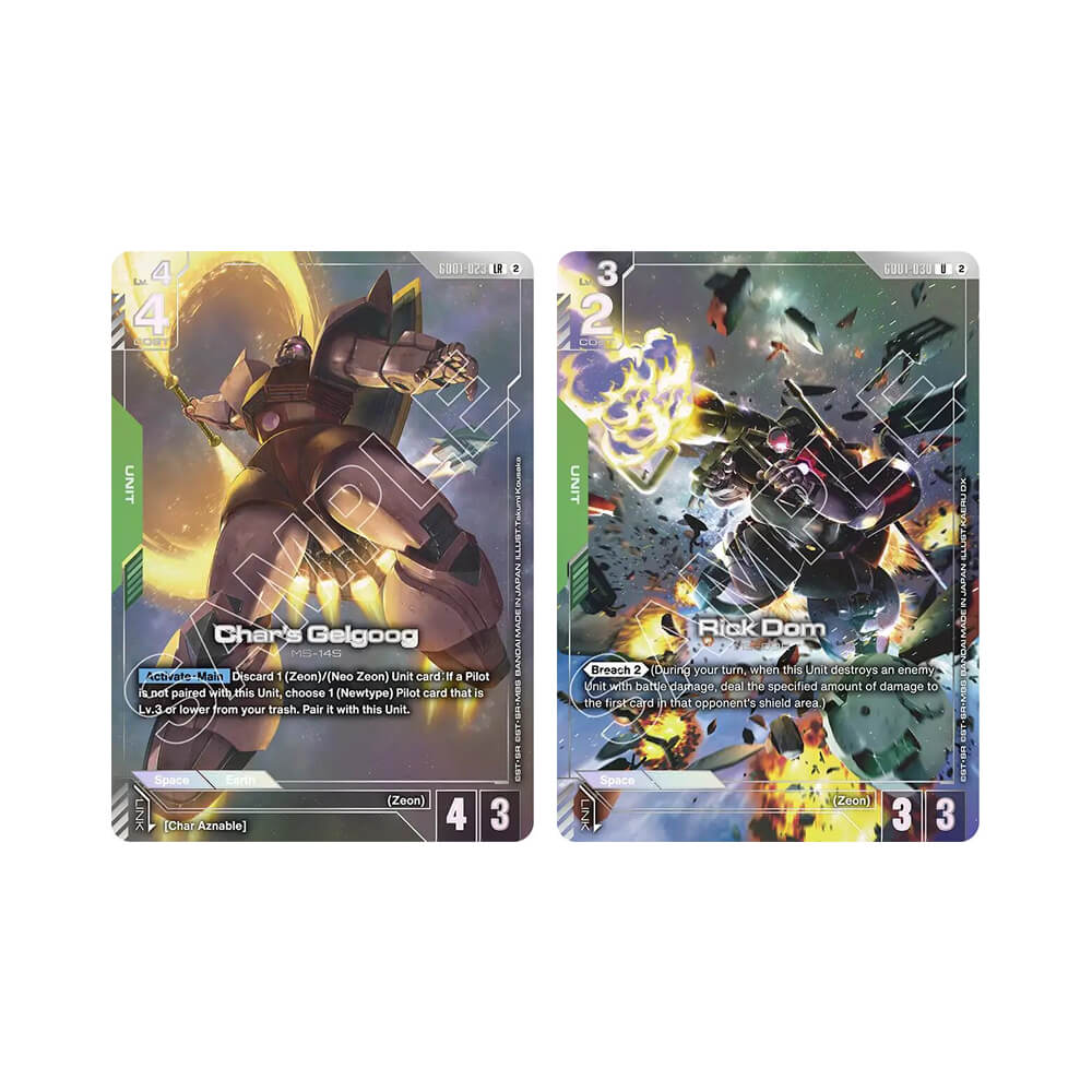 Gundam CG - Official Deck Case Set 02