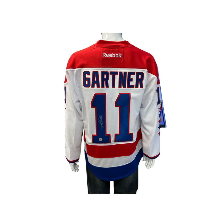 Chandail Officiel Autographié Reebok - Mike Gartner