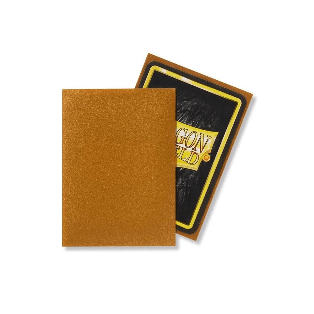 Dragon Shield - Standard Size Sleeves - Gold Matte - 100ct