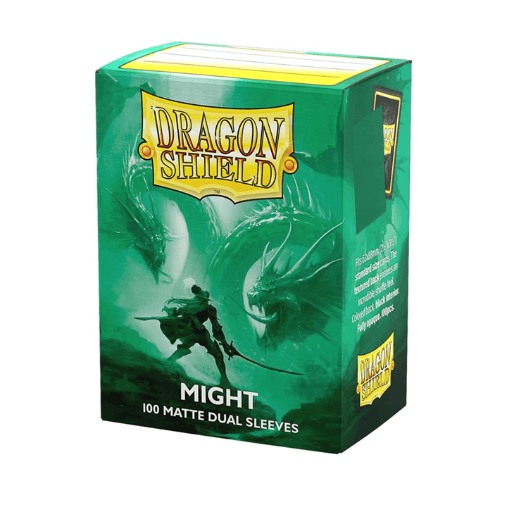 Dragon Shield - Dual Size Sleeves - Matte Might - 100ct