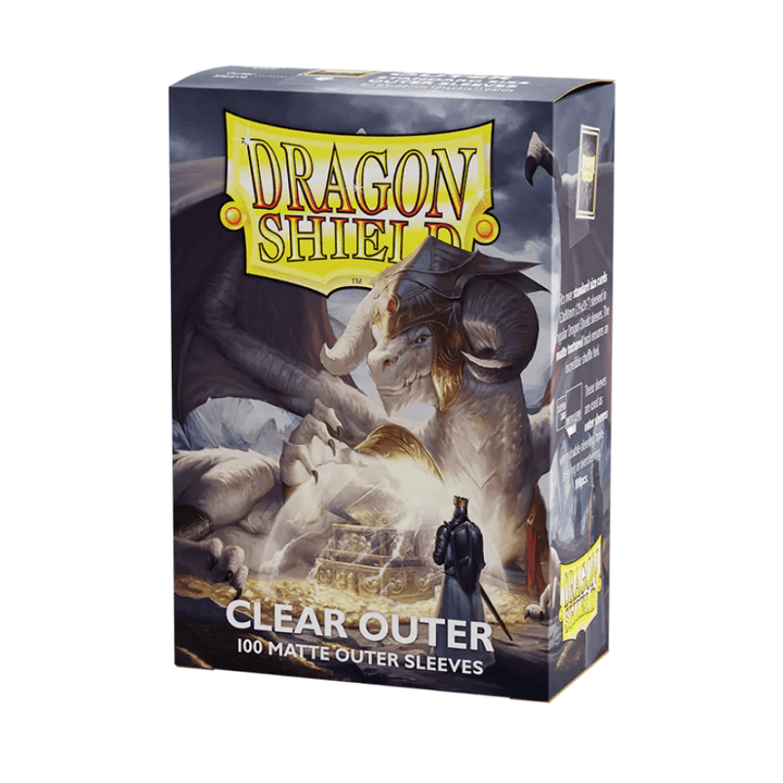 Dragon Shield - Standard Size Sleeves - Outer Matte Clear - 100ct