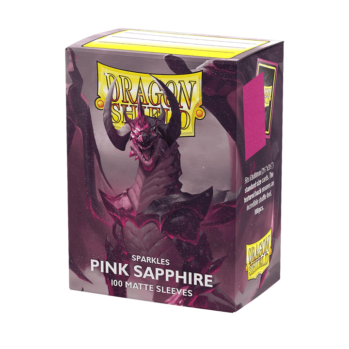 Dragon Shield - Standard Size Sleeves - Pink Sapphire Matte - 100ct