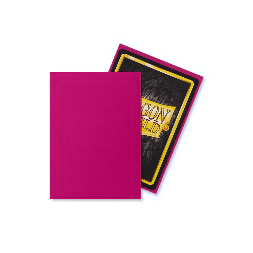Dragon Shield - Standard Size Sleeves - Pink Sapphire Matte - 100ct