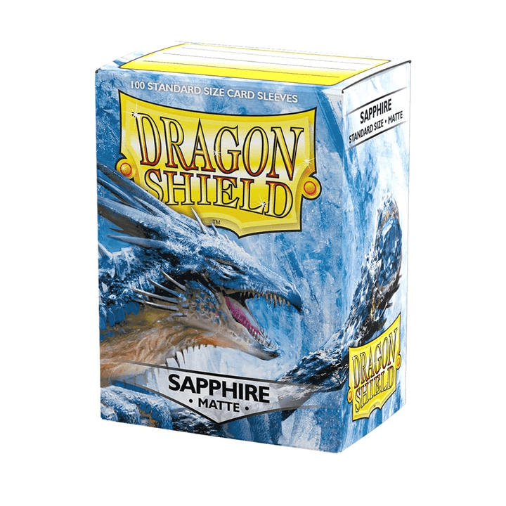 Dragon Shield - Standard Size Sleeves - Sapphire Matte - 100ct