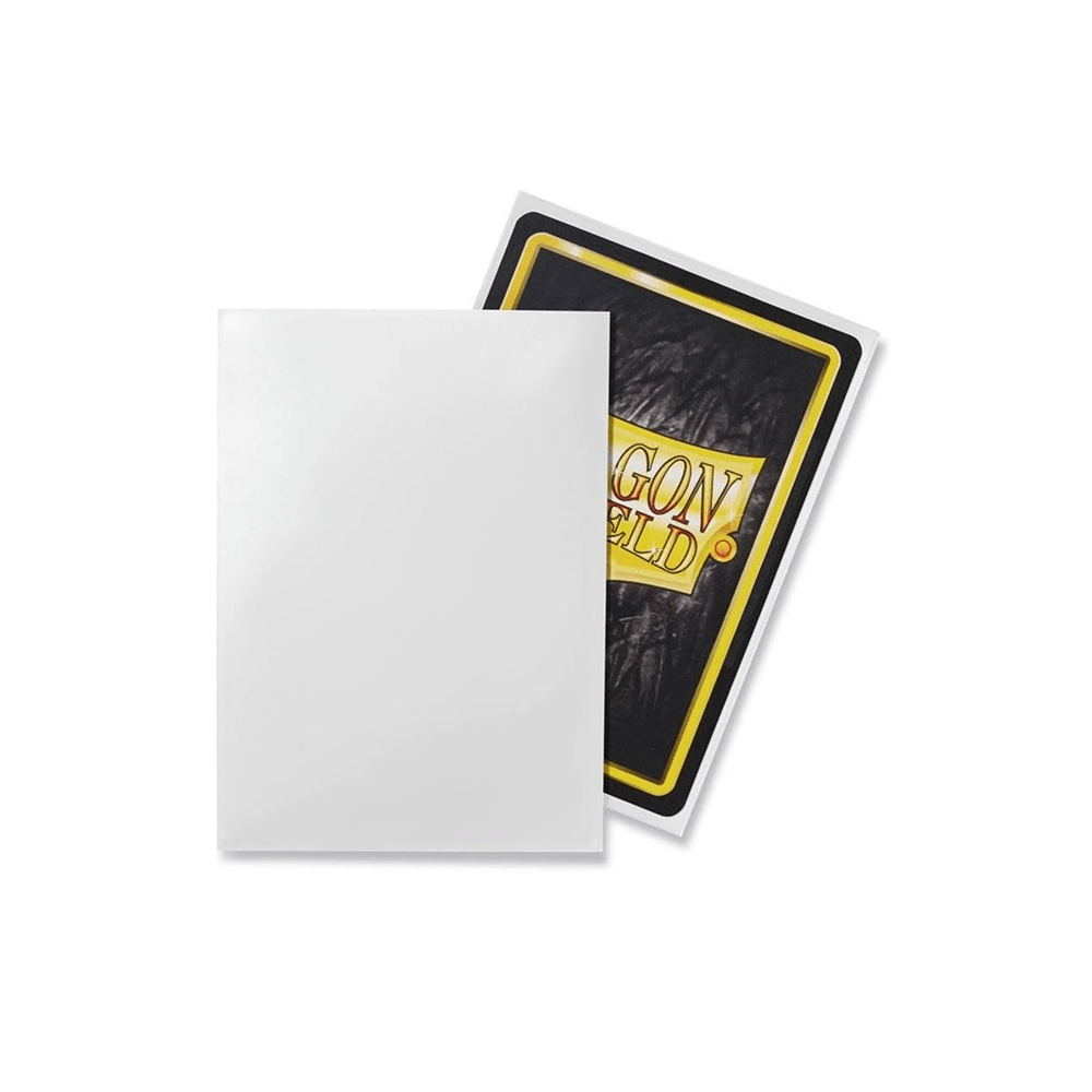 Dragon Shield - Standard Size Sleeves - White Classic - 100ct