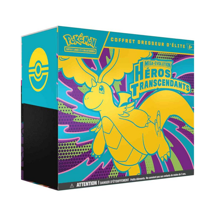 (Français) Pokémon - Méga Évolution Héros Transcendants - Coffret Dresseurs d'Élite