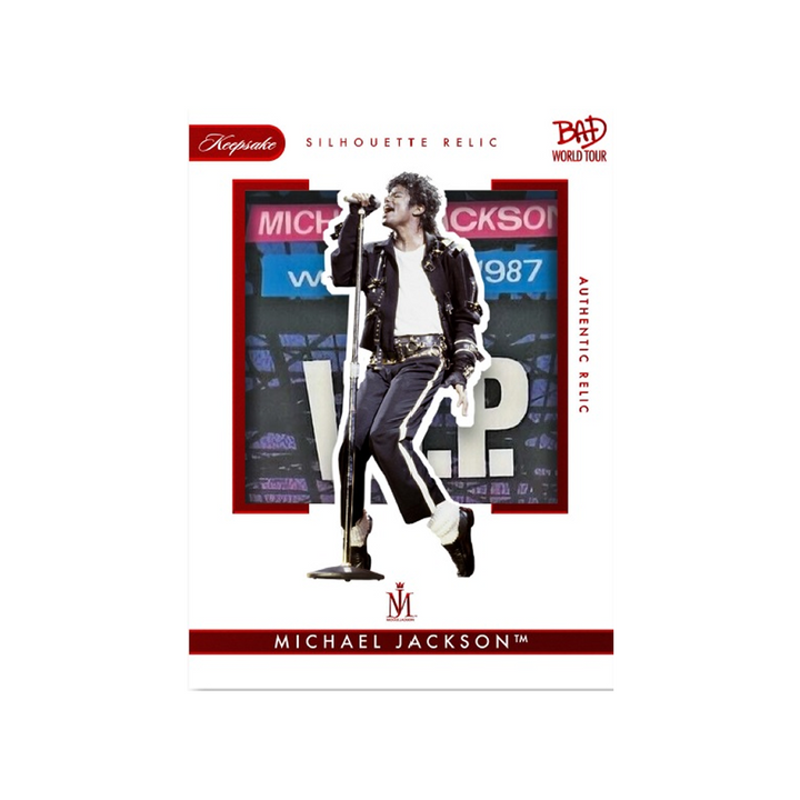 KEEPSAKE - MICHAEL JACKSON BAD WORLD TOUR - Breaker Case