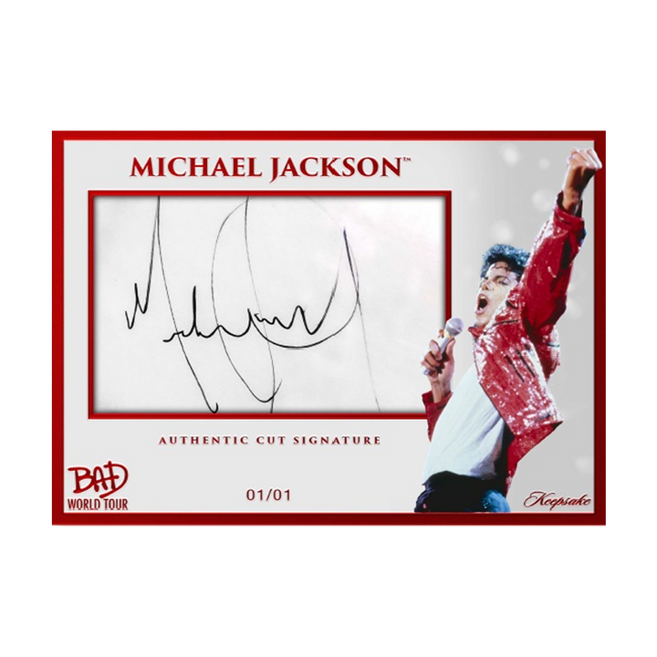 KEEPSAKE - MICHAEL JACKSON BAD WORLD TOUR - Breaker Case