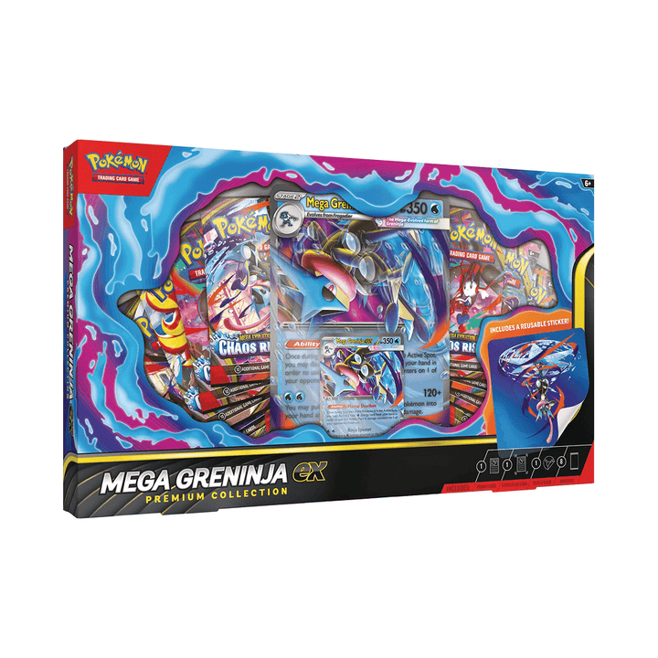 Pokémon Mega Greninja Ex Premium Collection Box