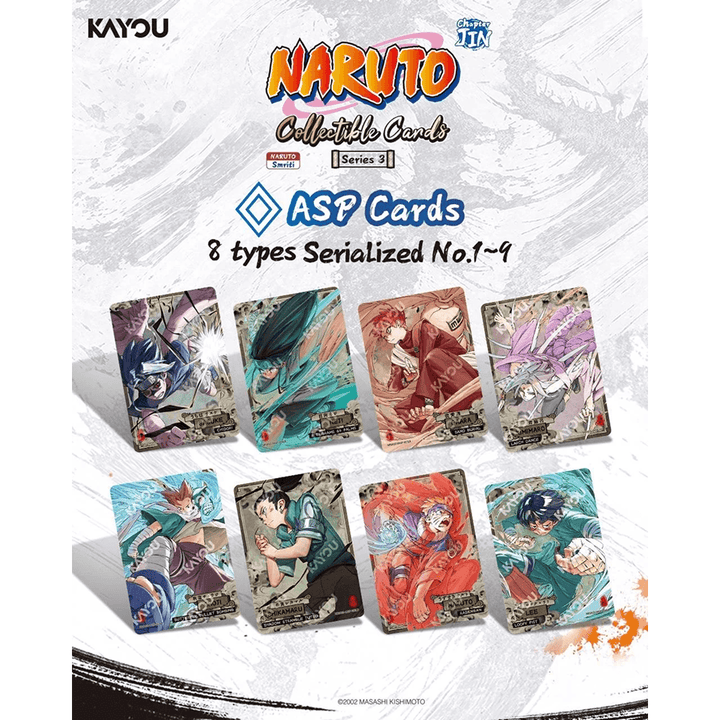 Naruto - SMRITI Collectible Cards - Chapter Jin Series 3