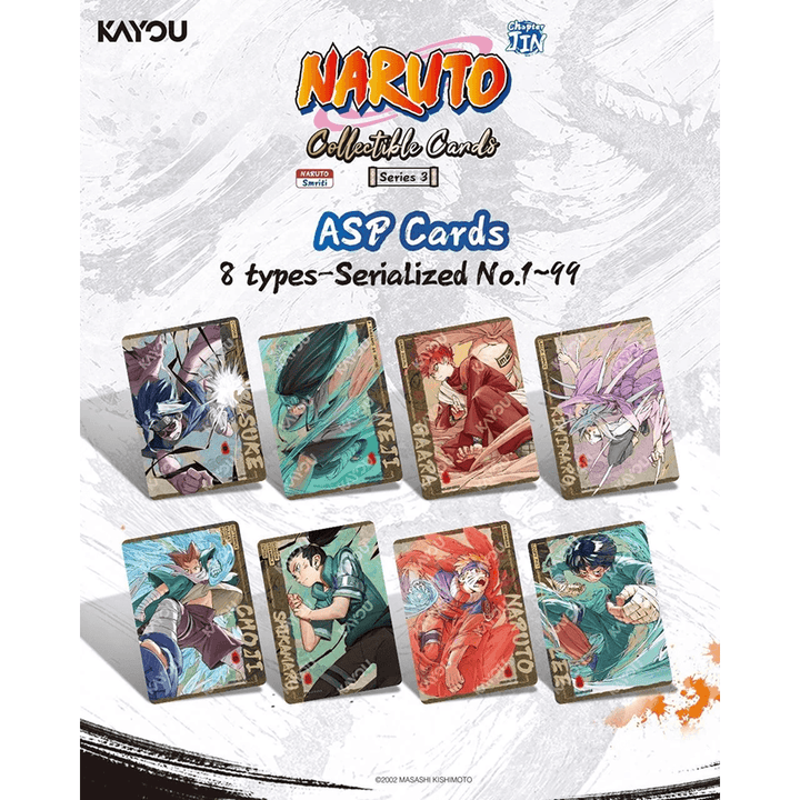 Naruto - SMRITI Collectible Cards - Chapter Jin Series 3