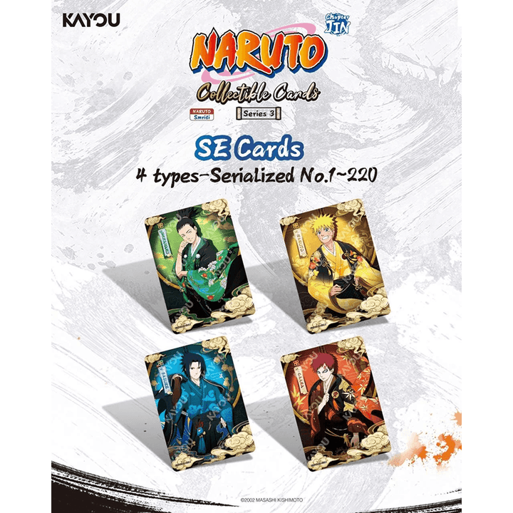 Naruto - SMRITI Collectible Cards - Chapter Jin Series 3