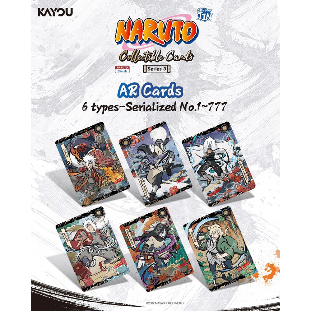 Naruto - SMRITI Collectible Cards - Chapter Jin Series 3