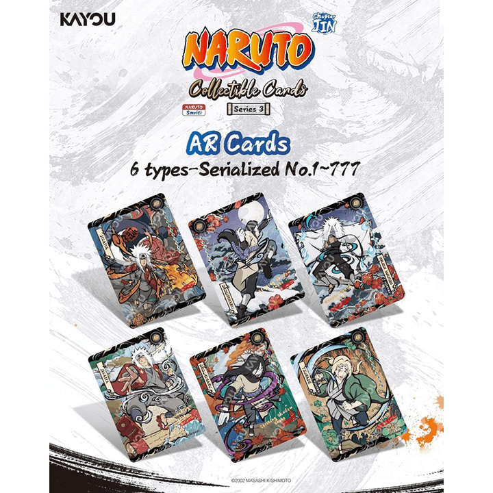 Naruto - SMRITI Collectible Cards - Chapter Jin Series 3