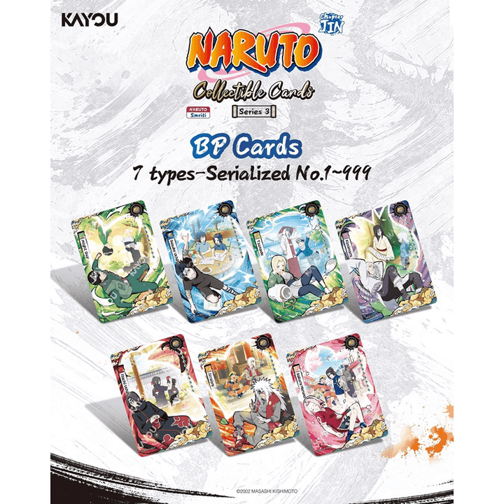 Naruto - SMRITI Collectible Cards - Chapter Jin Series 3