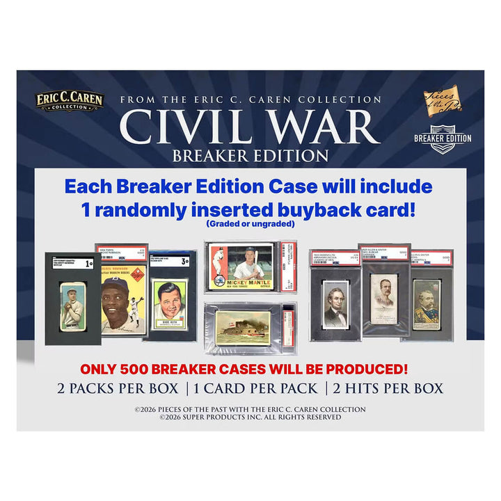 2026 Pieces Of The Past - Caren's Civil War Breaker Edition Box