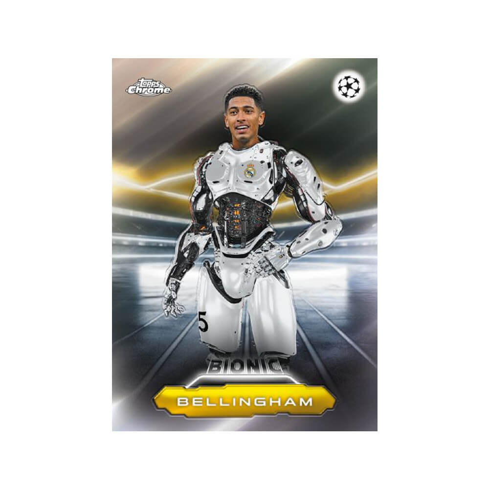 2025-26 Topps Chrome UEFA Club Competitions Soccer Value Box