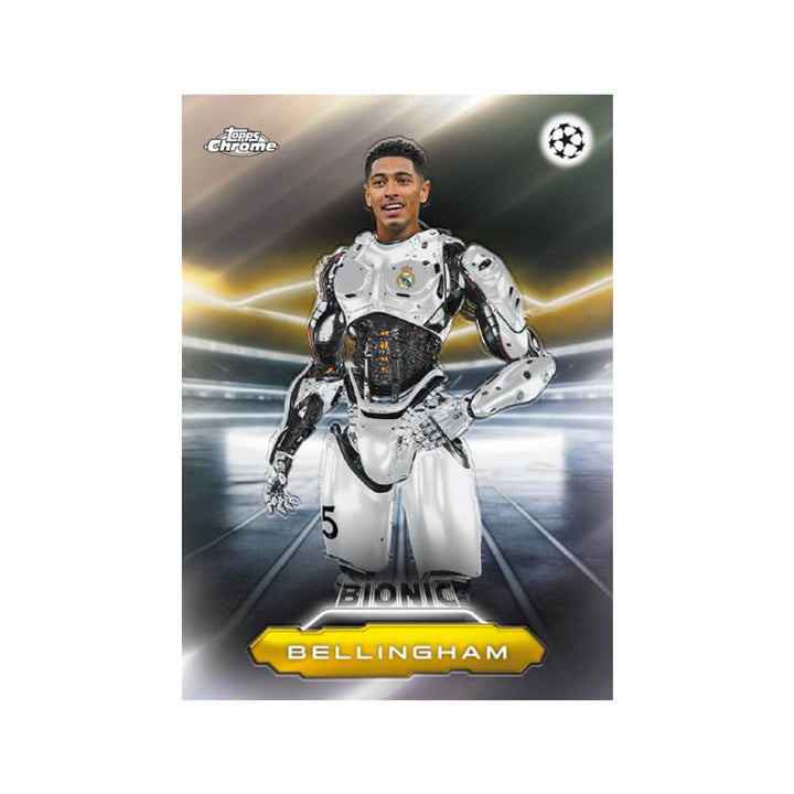 2025-26 Topps Chrome UEFA Club Competitions Soccer Value Box