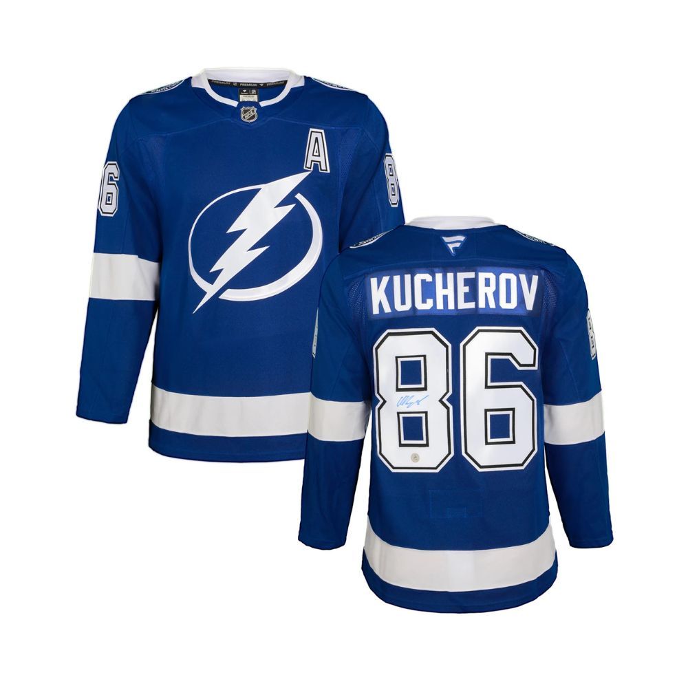 Chandail Officiel Autographié Fanatics - Nikita Kucherov